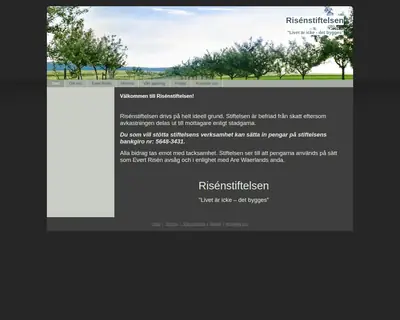 www.risenstiftelsen.se startsida 2017