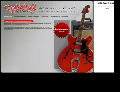 www.rocknrollmagazine.se startsida 2014