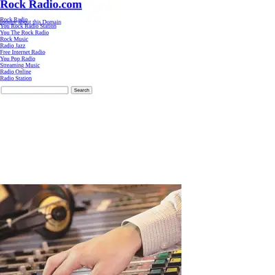 Rockradio startsida 2008