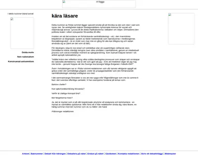 Röda Rummet startsida 2004