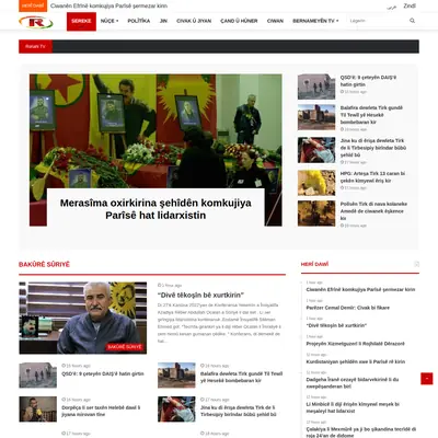 RONAHI-TV startsida 2023