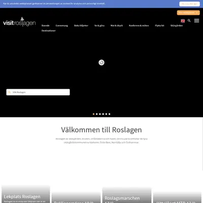www.roslagen.com startsida 2016