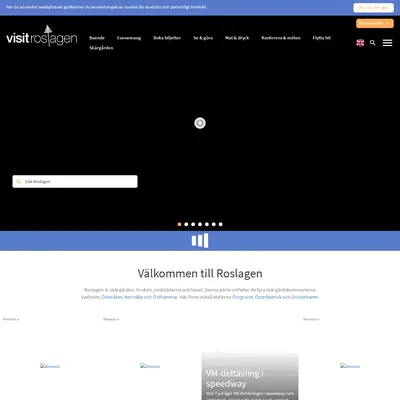 www.roslagen.com startsida 2018