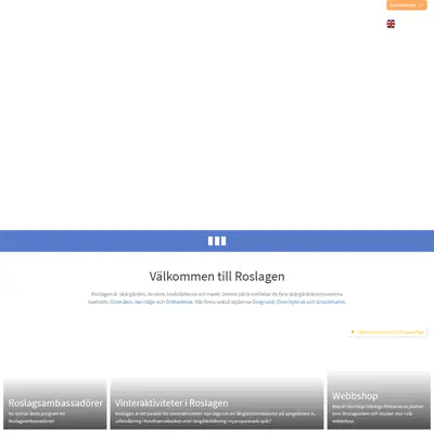 www.roslagen.com startsida 2019