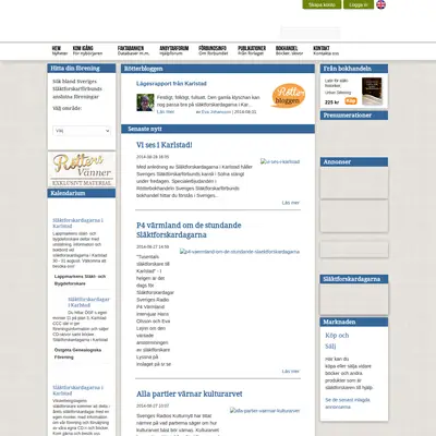 rotter.se startsida 2014