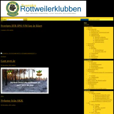 Rottweilern startsida 2016