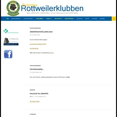 Rottweilern startsida 2018