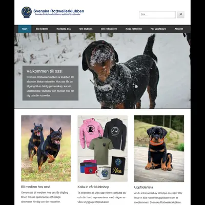 Rottweilern startsida 2025