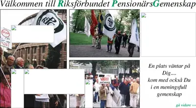 Senior Posten startsida 2003