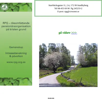Senior Posten startsida 2008
