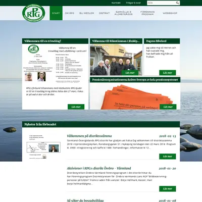Senior Posten startsida 2018
