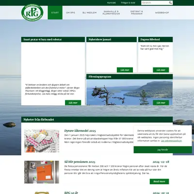 Senior Posten startsida 2025