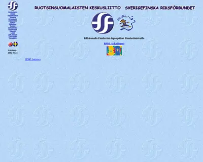 rskl.se startsida 2002