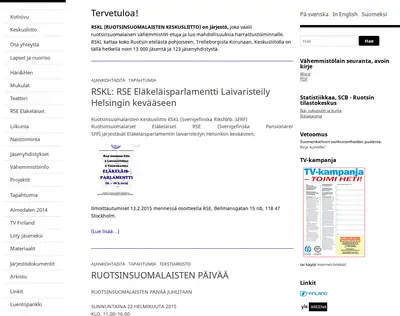 rskl.se startsida 2015