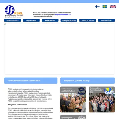 rskl.se startsida 2021