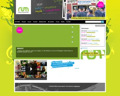 Rum startsida 2011