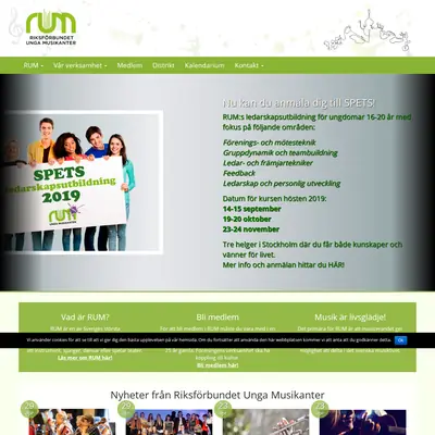 Rum startsida 2019