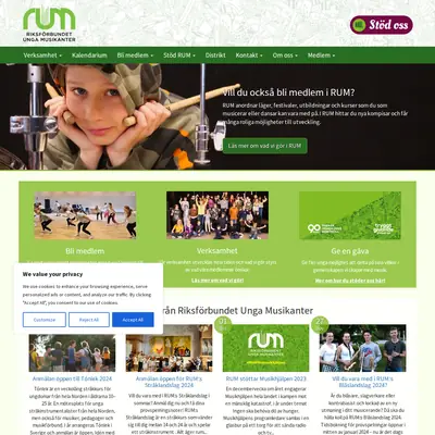 Rum startsida 2024