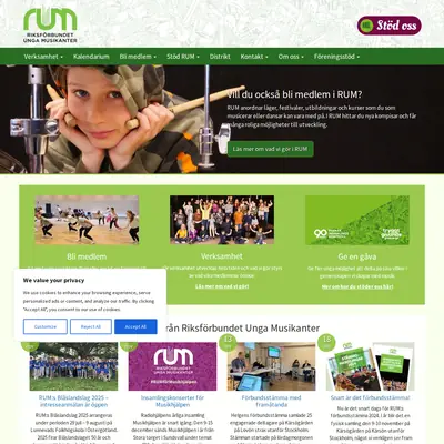 Rum startsida 2025