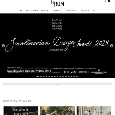 TIDNINGEN RUM HEMMA startsida 2024