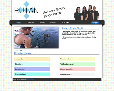 RUTAN startsida 2012