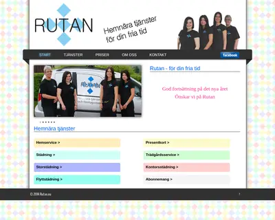 RUTAN startsida 2014