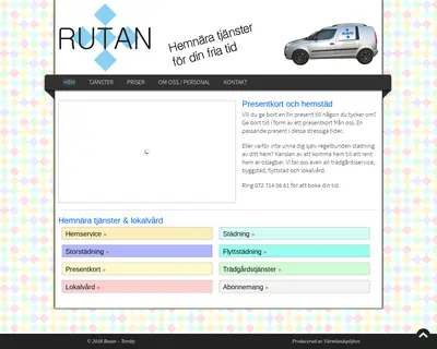 RUTAN startsida 2018