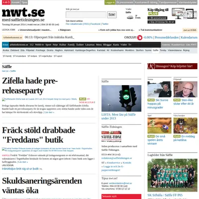 www.saffletidningen.se startsida 2014