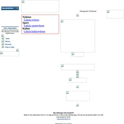 www.salaallehanda.com startsida 2005