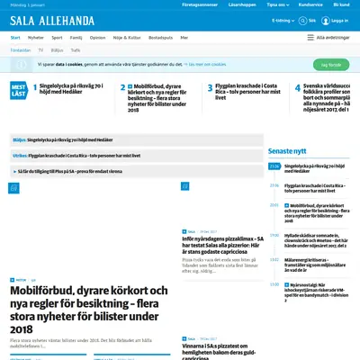 www.salaallehanda.com startsida 2018