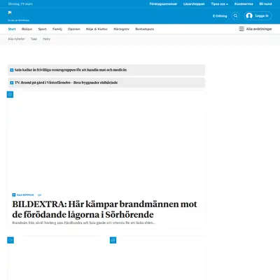 www.salaallehanda.com startsida 2020