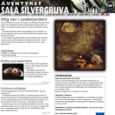 Sala Silver-Bladet startsida 2006