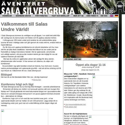 Sala Silver-Bladet startsida 2008