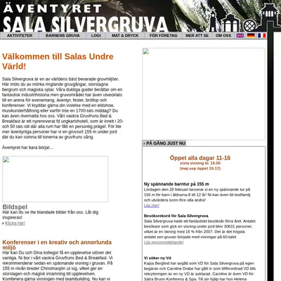 Sala Silver-Bladet startsida 2009