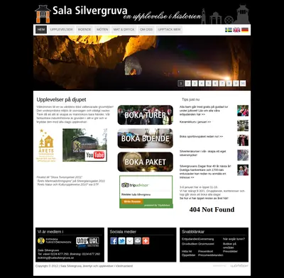 Sala Silver-Bladet startsida 2012