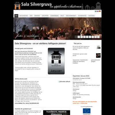 Sala Silver-Bladet startsida 2016