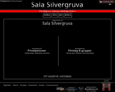 Sala Silver-Bladet startsida 2020