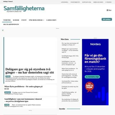 www.samfalligheterna.se startsida 2026