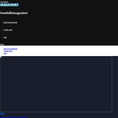 samhallsmagasinet.se startsida 2018