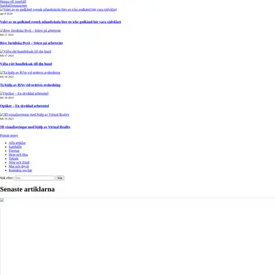 samhallsmagasinet.se startsida 2024