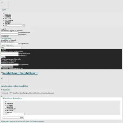 Samhällsnytt, www.samnytt.se startsida 2018