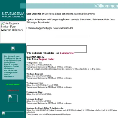 S:ta Eugenia Kyrkoblad startsida 2004