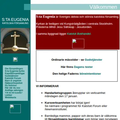 S:ta Eugenia Kyrkoblad startsida 2005