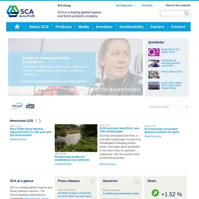 DIN SKOG startsida 2015