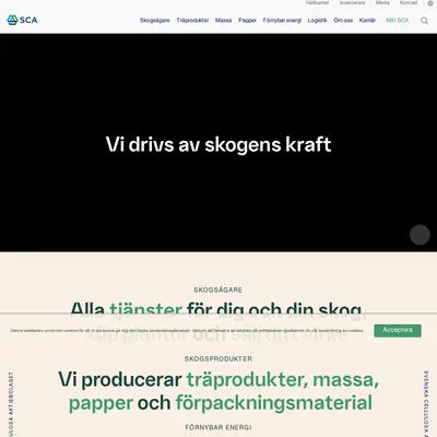 DIN SKOG startsida 2019
