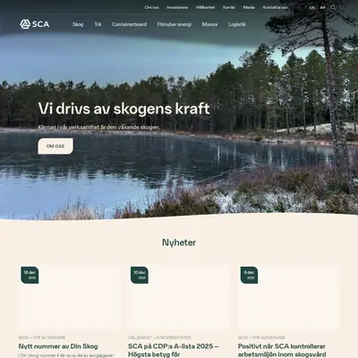 DIN SKOG startsida 2026