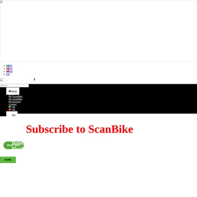 ScanBike Scandinavia startsida 2022