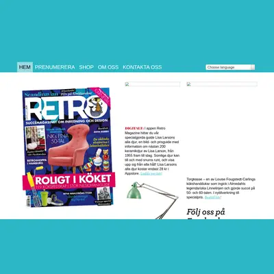 scandinavianretro.com startsida 2015