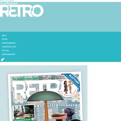 scandinavianretro.com startsida 2024
