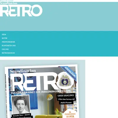 scandinavianretro.com startsida 2025